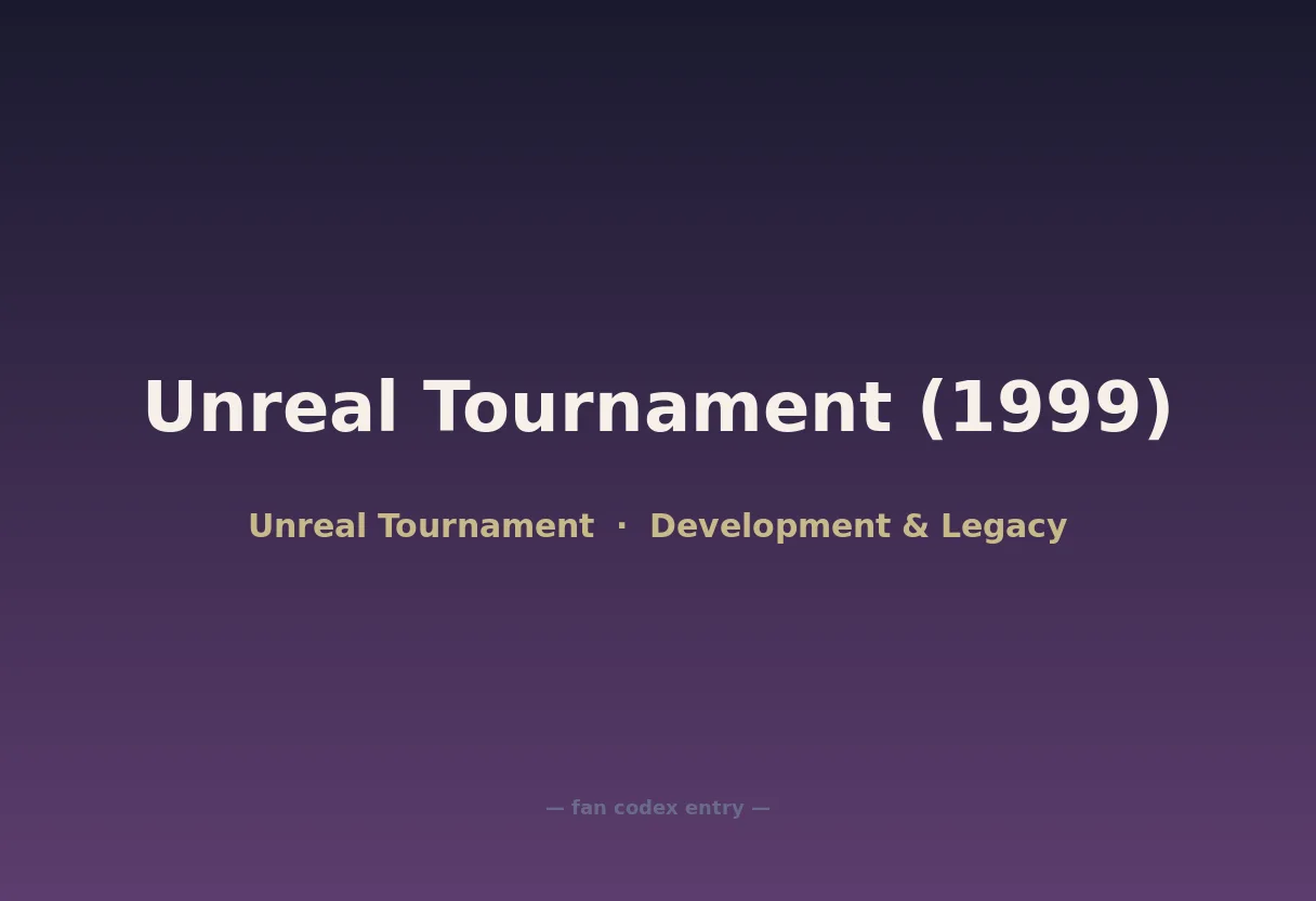 Unreal Tournament (1999)