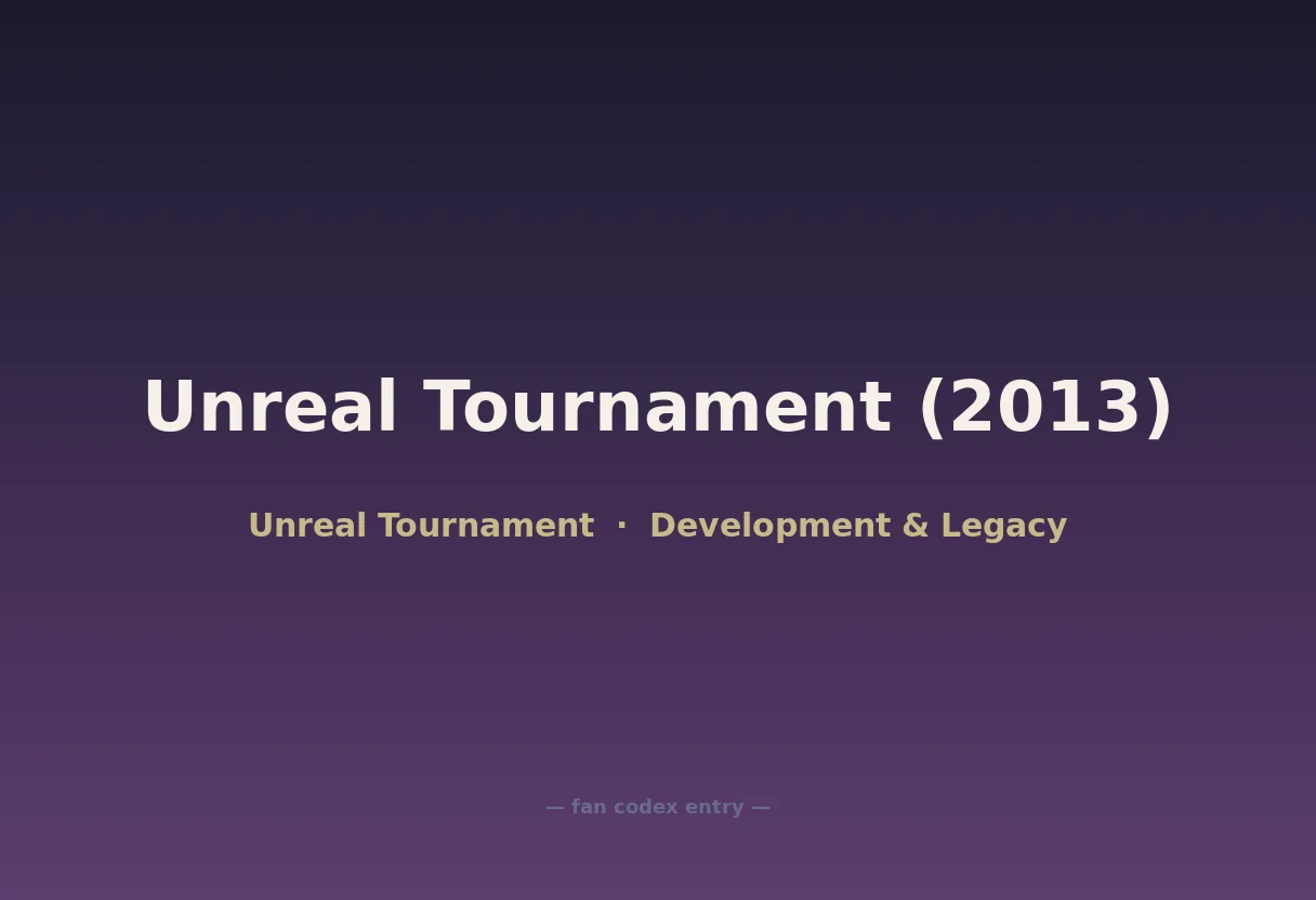 Unreal Tournament (2013)