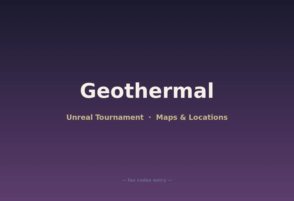 Geothermal